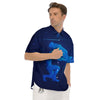 Astrological And Aquarius Signs Print Men's Short Sleeve Shirts-grizzshop