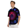 Astrological Leo Signs Leo Print Men's Short Sleeve Shirts-grizzshop