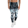 Astronaut In Machine Print Men's Leggings-grizzshop