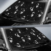Astronaut Pattern Print Car Sun Shade-grizzshop