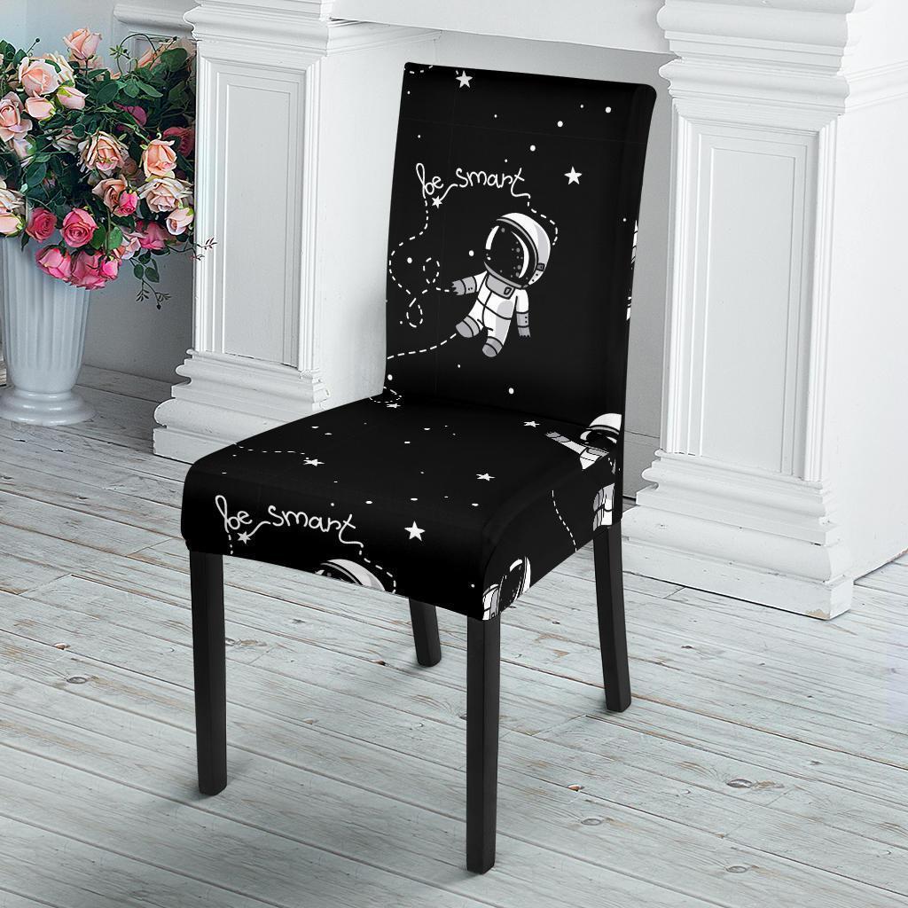 Astronaut Pattern Print Chair Cover-grizzshop