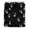 Astronaut Pattern Print Duvet Cover Bedding Set-grizzshop