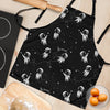 Astronaut Pattern Print Women's Apron-grizzshop