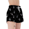 Astronaut Pattern Print Women's Shorts-grizzshop