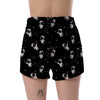 Astronaut Pattern Print Women's Shorts-grizzshop