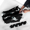 Astronaut Print Pattern Automatic Foldable Umbrella-grizzshop