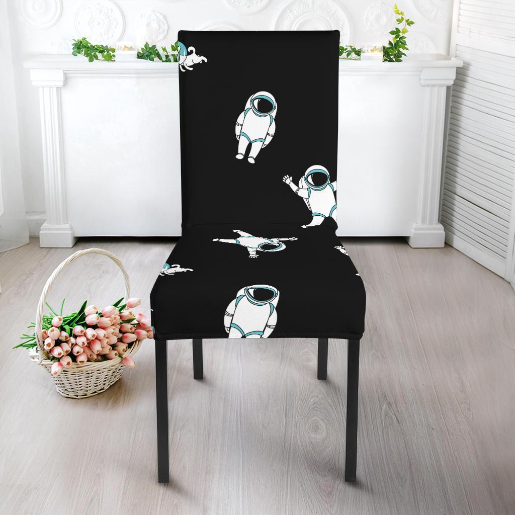Astronaut Print Pattern Chair Cover-grizzshop