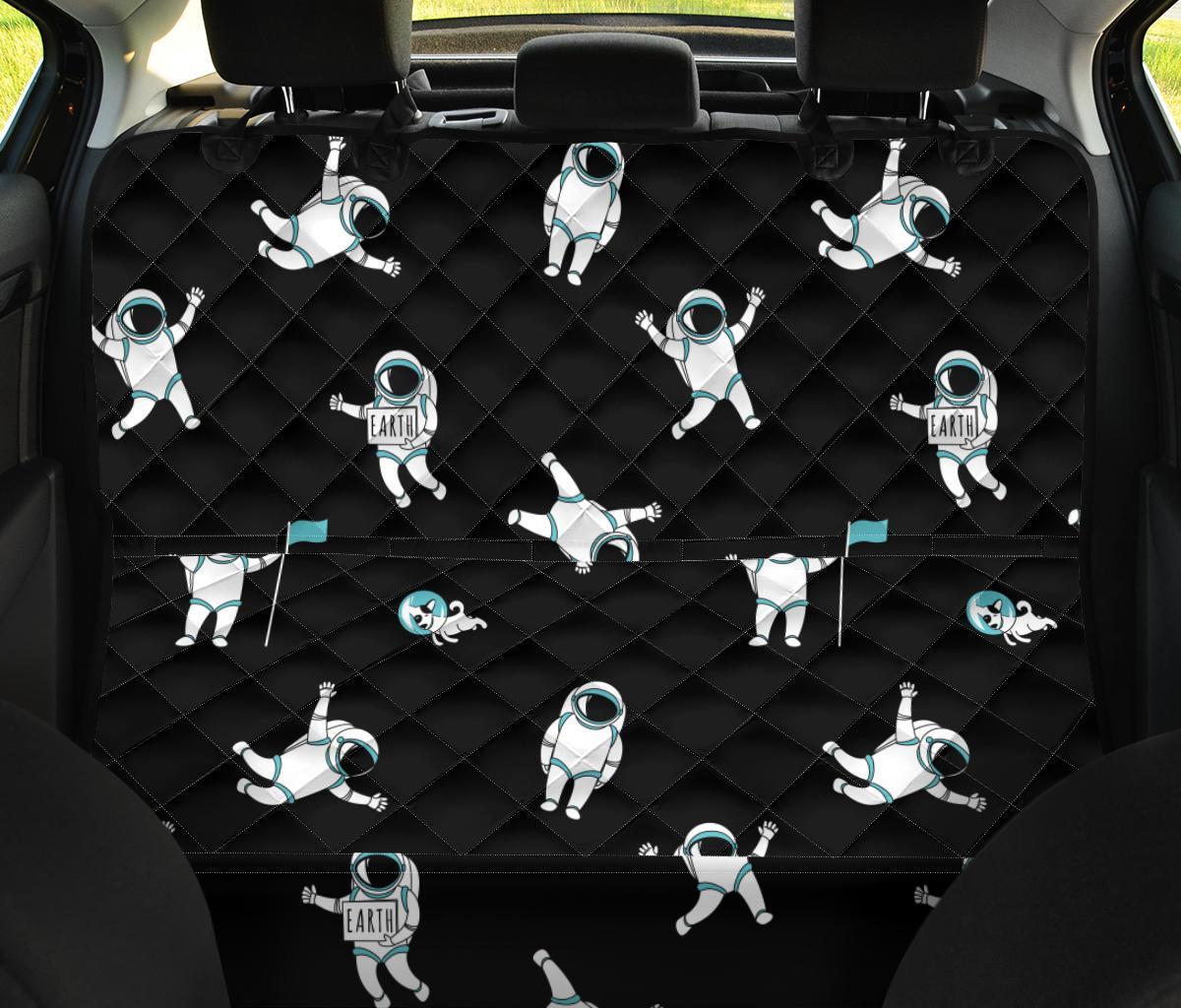 Astronaut Print Pattern Pet Car Seat Cover-grizzshop