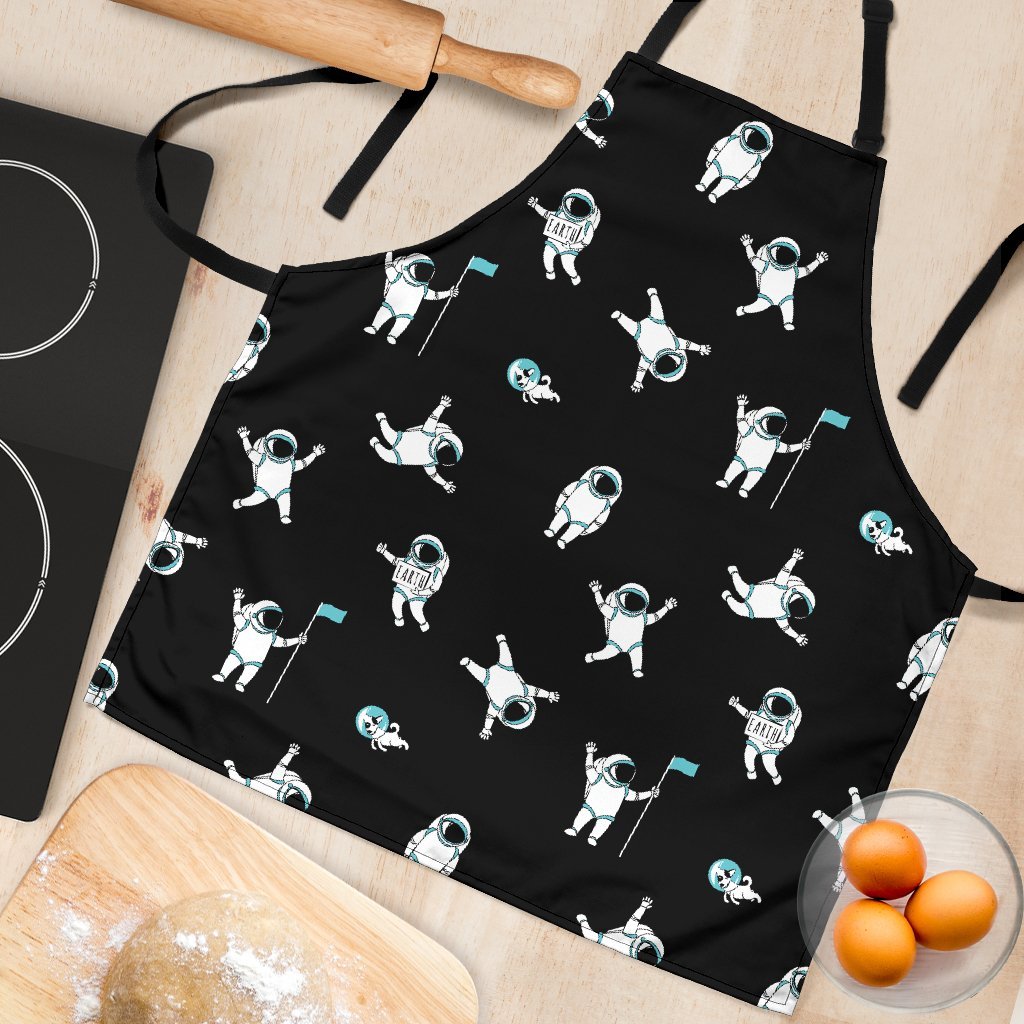 Astronaut Print Pattern Women's Apron-grizzshop