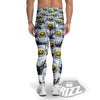 Astronauts Group Print Men's Leggings-grizzshop