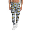 Astronauts Group Print Men's Leggings-grizzshop