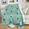 Atom Science Pattern Print Blanket-grizzshop