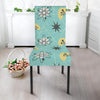 Atom Science Pattern Print Chair Cover-grizzshop