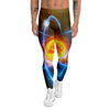 Atomic Structure Print Men's Leggings-grizzshop