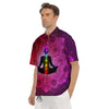 Aura Mandala Chakras Print Men's Short Sleeve Shirts-grizzshop