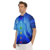 Aura Seven Chakras Print Men's Short Sleeve Shirts-grizzshop