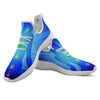 Aura Seven Chakras Print White Athletic Shoes-grizzshop