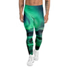 Aurora Northern Lights Print Men's Leggings-grizzshop