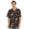 Australia Theme Print Pattern Men's Hawaiian Shirt-grizzshop