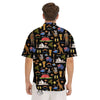 Australia Theme Print Pattern Men's Short Sleeve Shirts-grizzshop