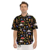 Australia Theme Print Pattern Men's Short Sleeve Shirts-grizzshop