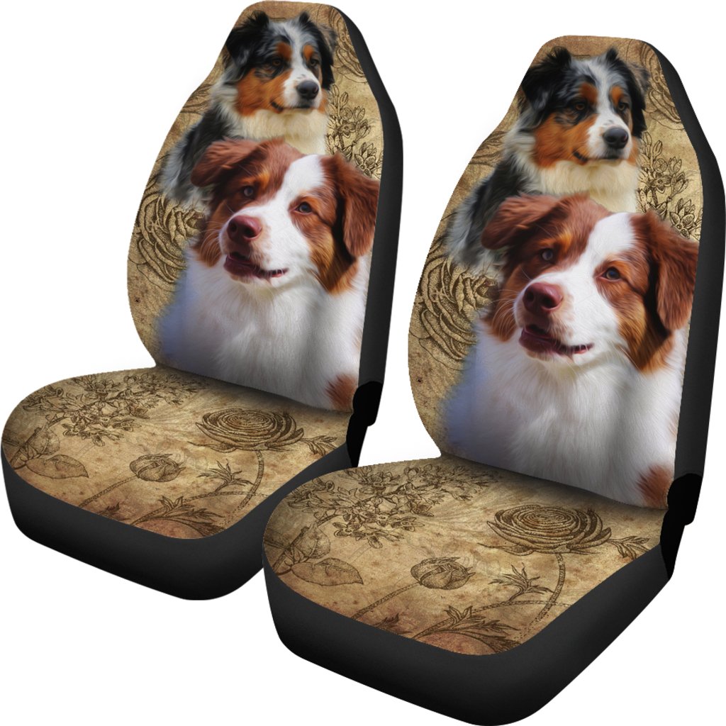 Australian Shepherd Universal Fit Car Seat Covers-grizzshop