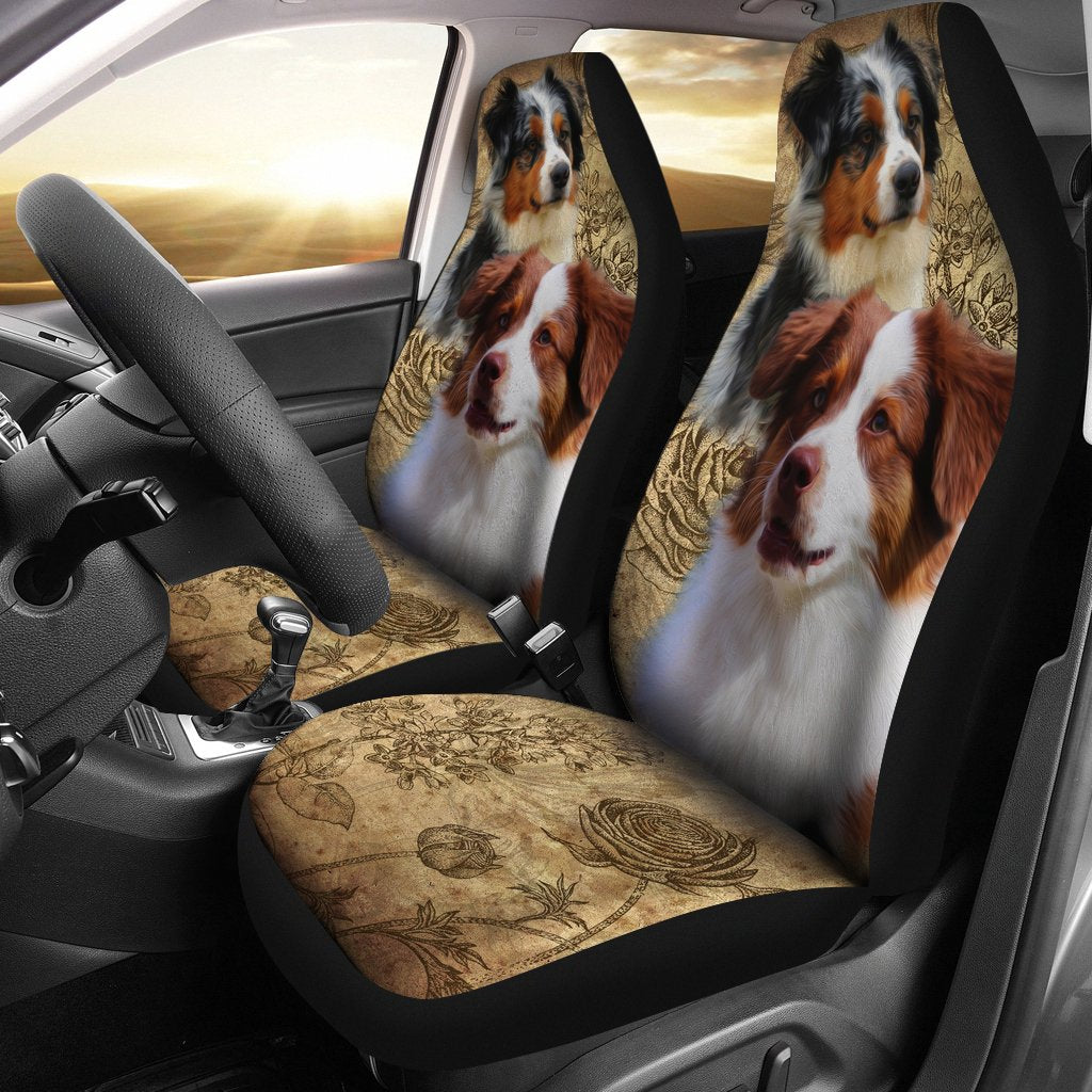 Australian Shepherd Universal Fit Car Seat Covers-grizzshop