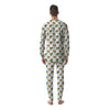 Autism Awareness Heart Print Pattern Men's Pajamas-grizzshop