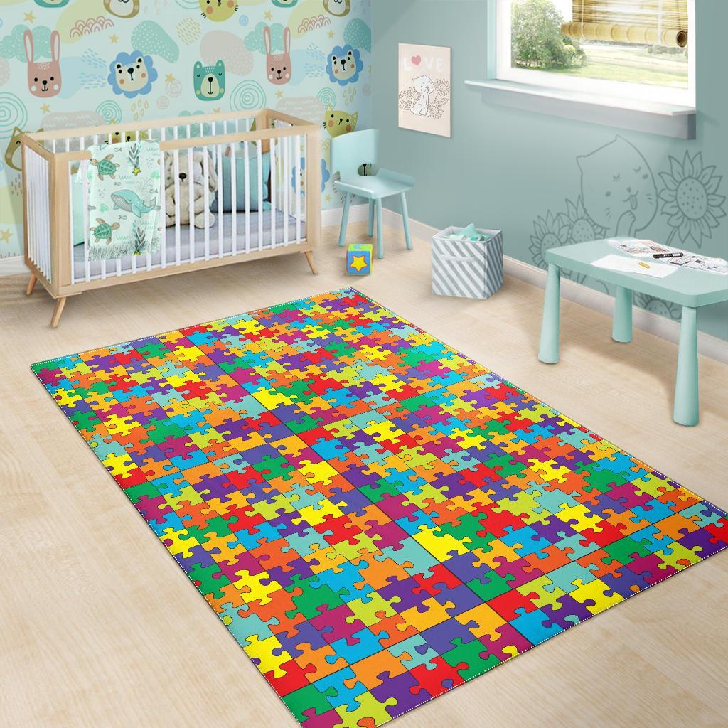 Autism Awareness Merchandise Floor Mat-grizzshop