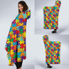 Autism Awareness Merchandise Hooded Blanket-grizzshop