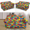 Autism Awareness Merchandise Loveseat Cover-grizzshop