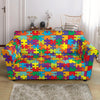 Autism Awareness Merchandise Loveseat Cover-grizzshop