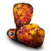 Autumn Leaves Print Boxing Gloves-grizzshop