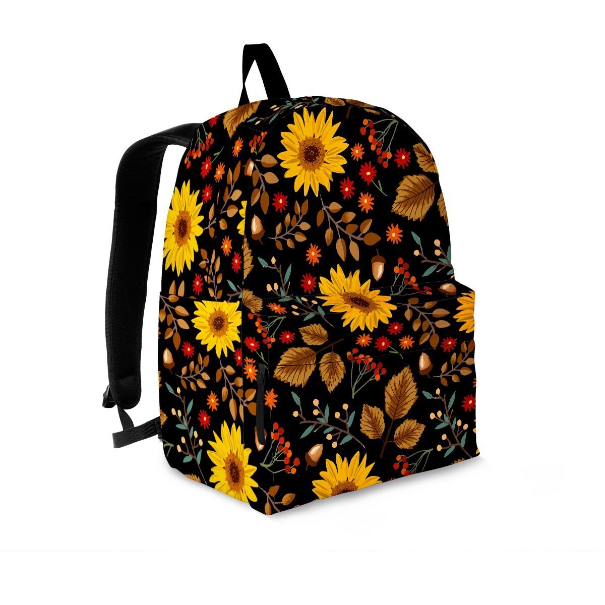 Autumn Sunflower Backpack-grizzshop