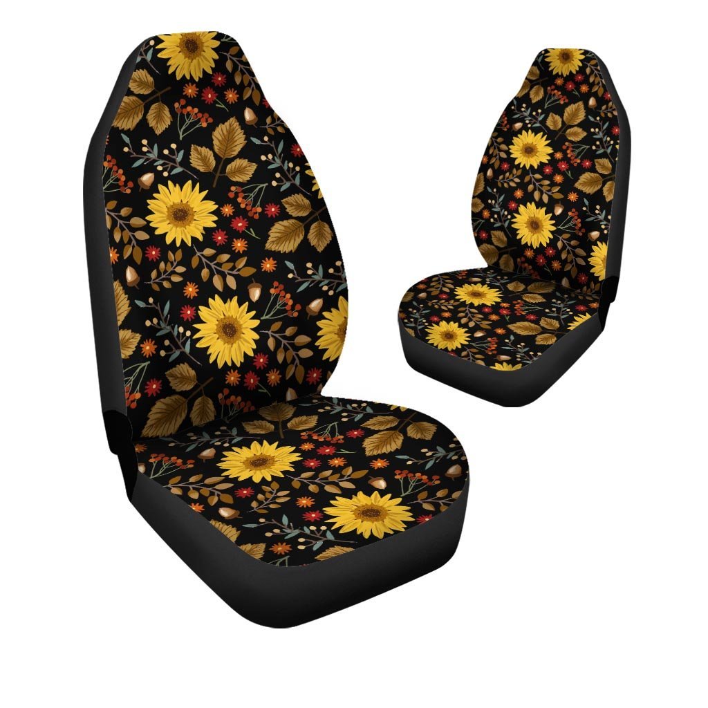 Autumn Sunflower Car Seat Covers-grizzshop