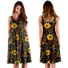 Autumn Sunflower Dress-grizzshop