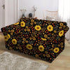 Autumn Sunflower Loveseat Cover-grizzshop