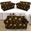 Autumn Sunflower Loveseat Cover-grizzshop