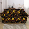 Autumn Sunflower Loveseat Cover-grizzshop