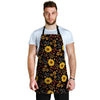 Autumn Sunflower Men's Apron-grizzshop