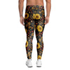 Autumn Sunflower Men's Leggings-grizzshop