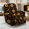 Autumn Sunflower Recliner Cover-grizzshop