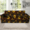 Autumn Sunflower Sofa Cover-grizzshop