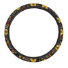 Autumn Sunflower Steering Wheel Cover-grizzshop