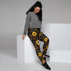 Autumn Sunflower Women's Joggers-grizzshop