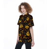 Autumn Sunflower Women's Short Sleeve Shirts-grizzshop