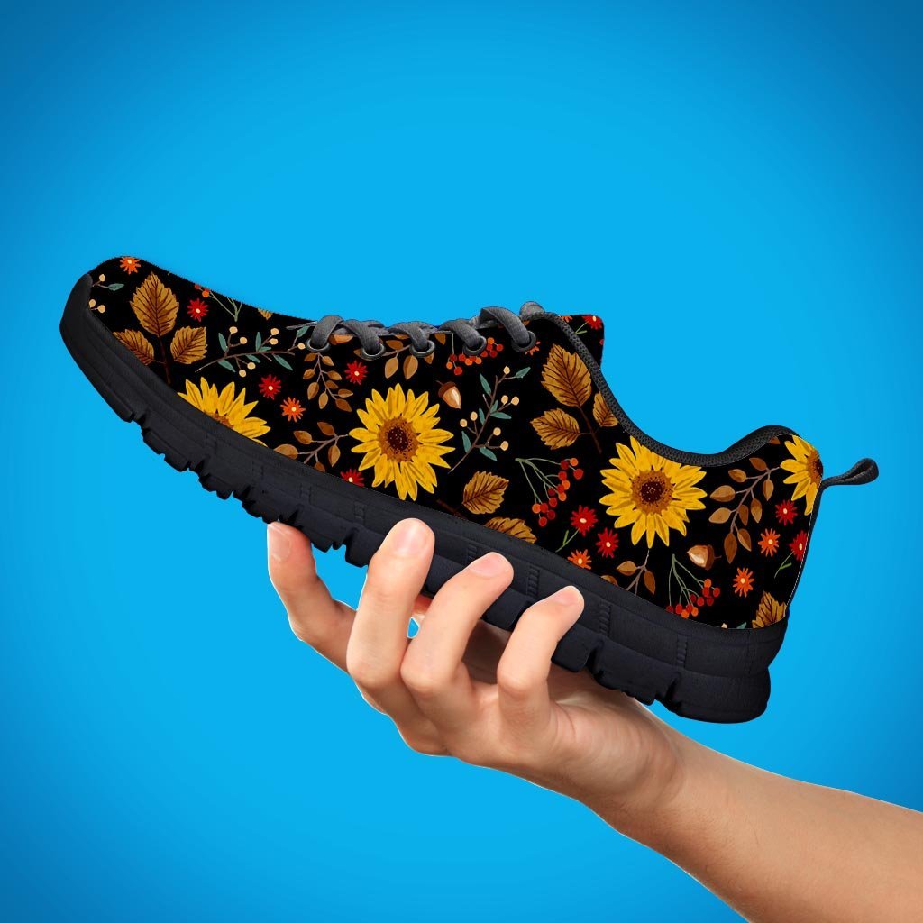 Autumn Sunflower Women's Sneakers-grizzshop