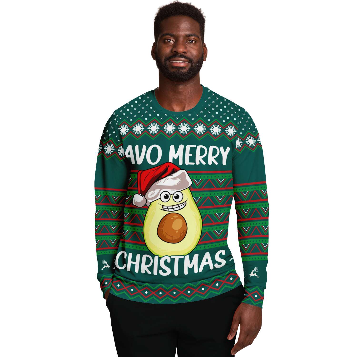 Avo Merry Christmas Ugly Christmas Sweater-grizzshop