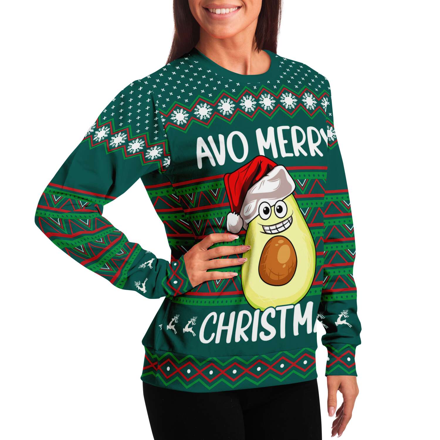 Avo Merry Christmas Ugly Christmas Sweater-grizzshop