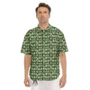 Avocado Cute Print Pattern Men's Short Sleeve Shirts-grizzshop